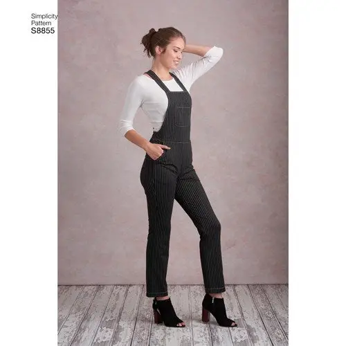 Simplicity Overalls S8855 1
