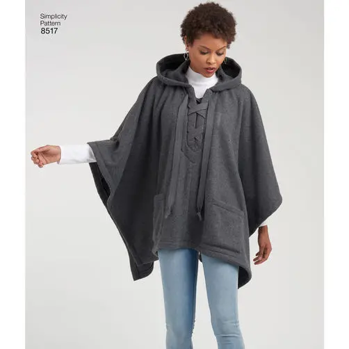 Simplicity Ponchos S8517 1