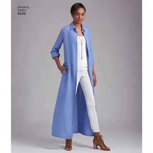 Simplicity Shirt Dress S8546 1