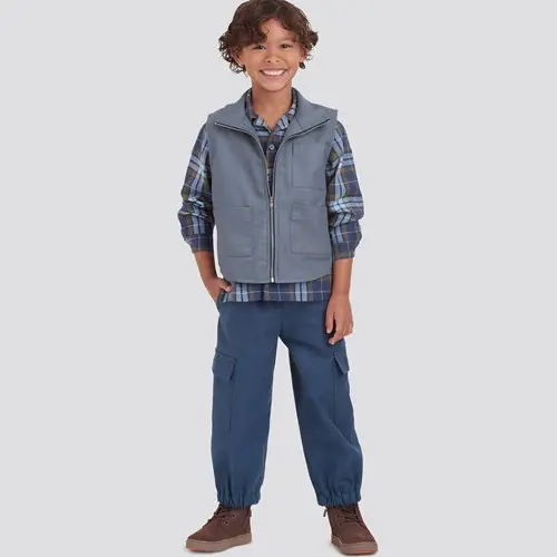 Simplicity Shirt, Vest And Trousers S9201 1