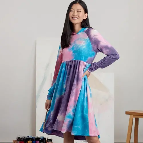 Simplicity Sweatshirt Dresses S9380 1