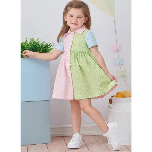 Simplicity Toddlers Dresses S9760 1