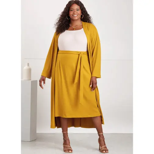 Simplicity Top, Cardigan & Skirt S9717 1