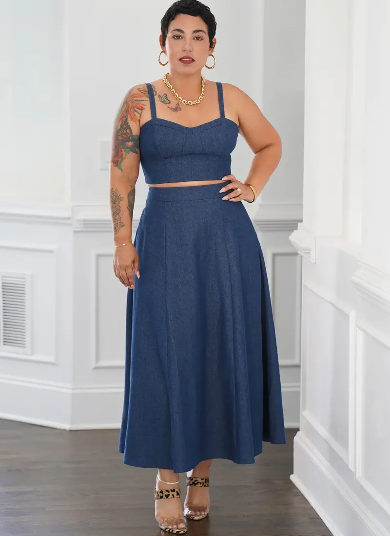 Simplicity Top & Skirt S9894 1