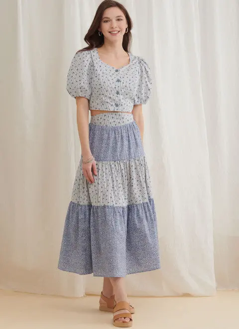 Simplicity Top, Skirt & Trousers S9791 1