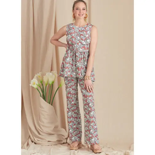 Simplicity Top, Trousers And Shorts S9611 1