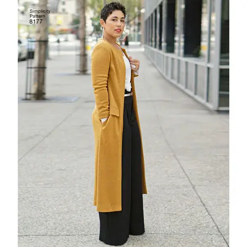 Simplicity Trouser, Coat, Vest And Top S8177 1