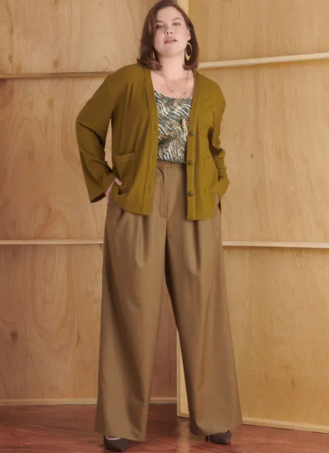 Simplicity Trousers, Camisole & Cardigan S9827 1