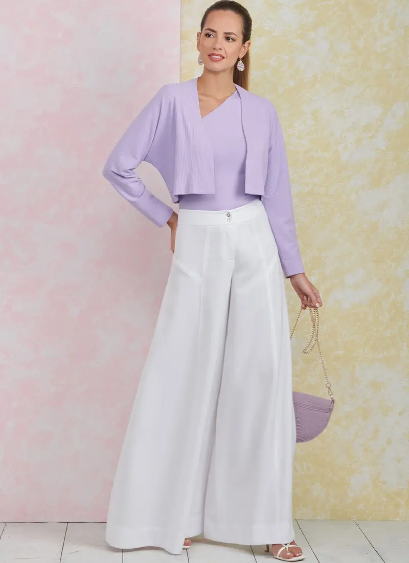 Simplicity Trousers, Shrug & Top S9925 1