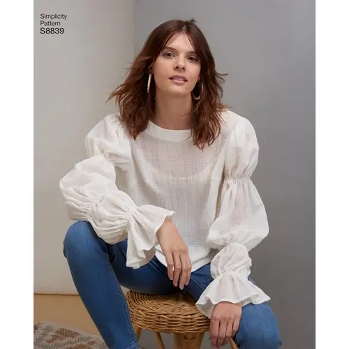 Simplicity Tunics And Tops S8839 1