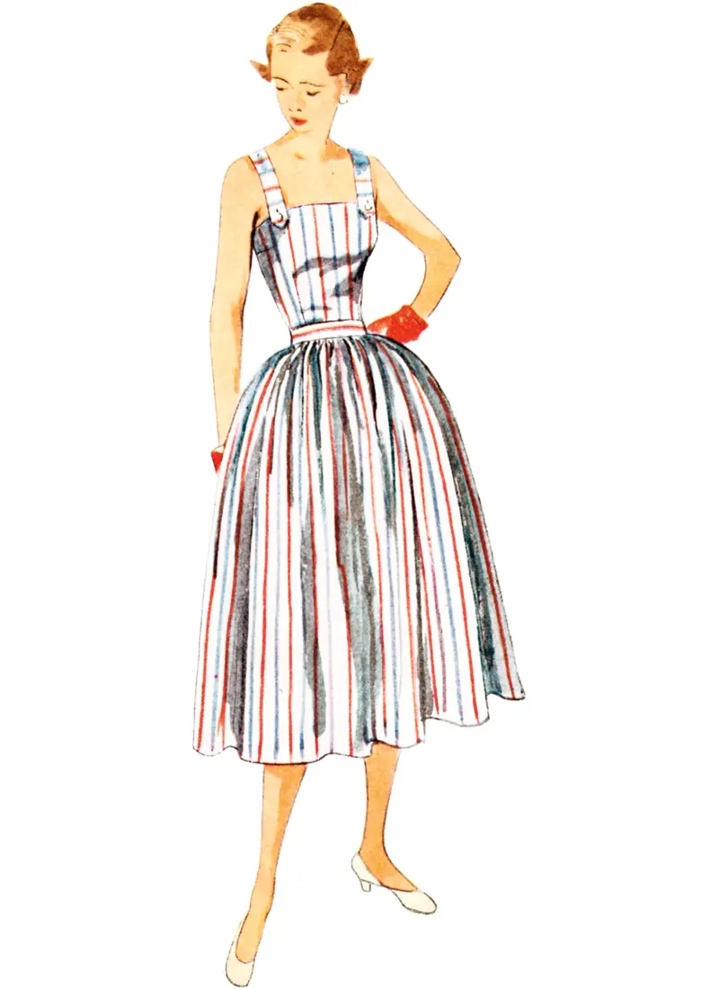 Simplicity Two-Piece Play Suit And Skirt S3115 1