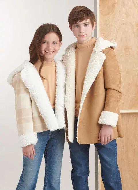 Simplicity Unisex Child/Teen Jacket S9832 1