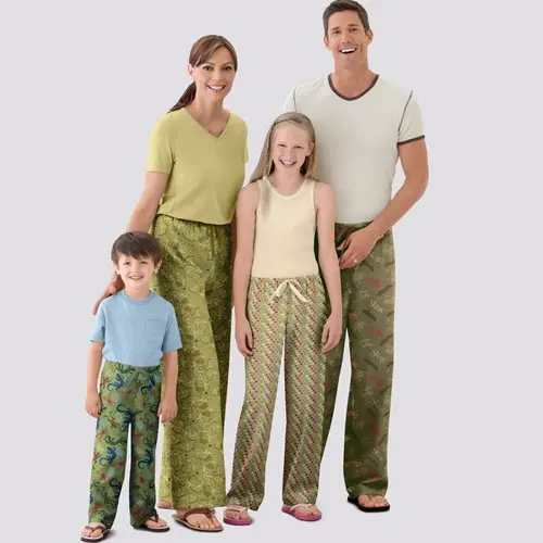 Simplicity Unisex Sleepwear Trousers S9129 1