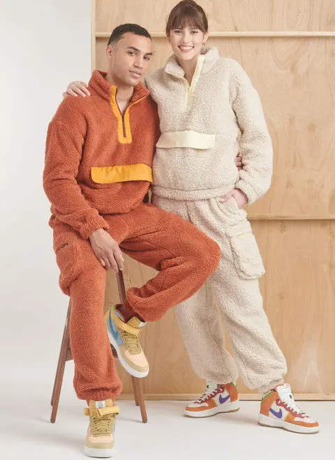 Simplicity Unisex Sweatshirt & Pants S9828 1