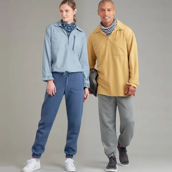Simplicity Unisex Tops And Trousers S9278 1