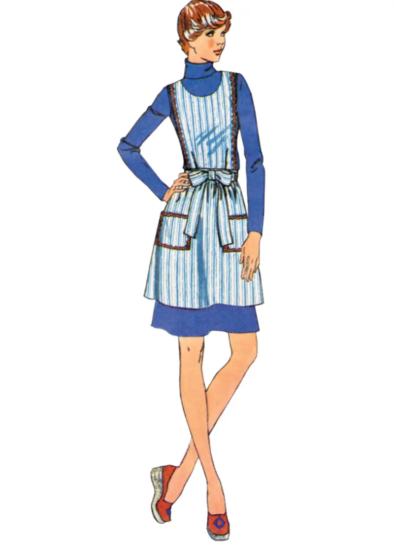 Simplicity Vintage  1970'S Aprons S3051 1