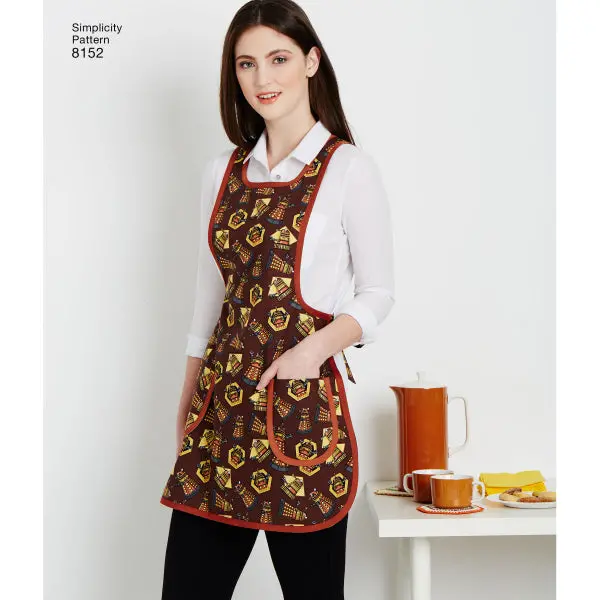 Simplicity Vintage 1970'S Aprons S8152 1