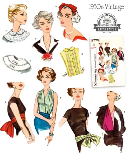 Simplicity Vintage Accessories S9817 1