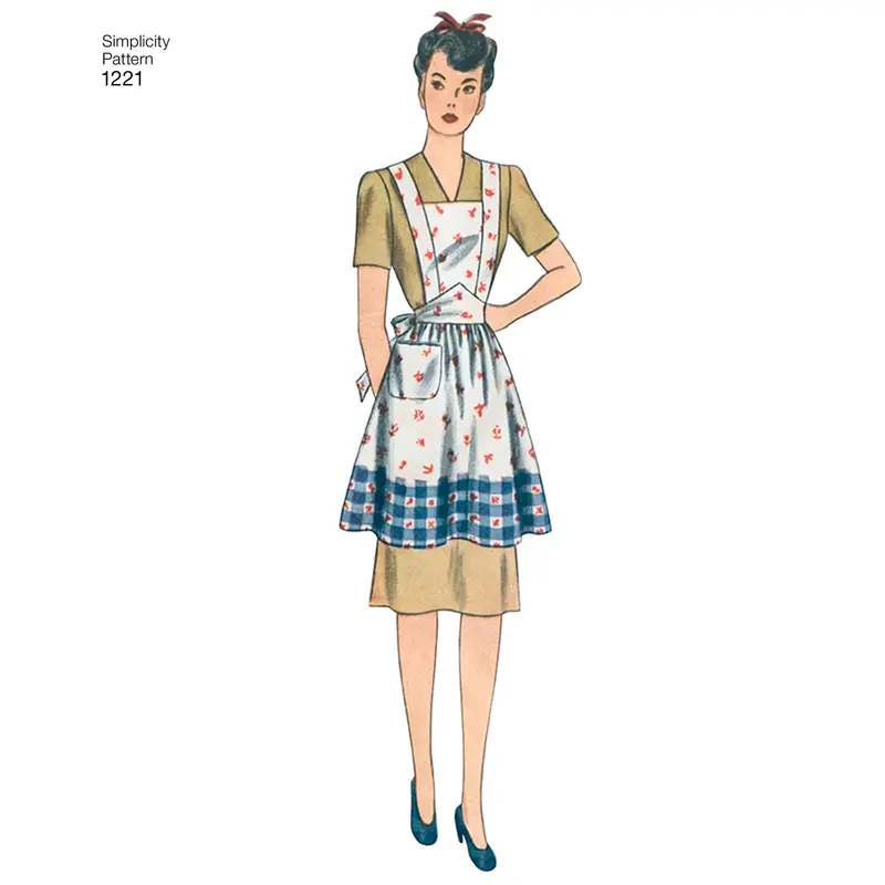 Simplicity Vintage Aprons S1221 1
