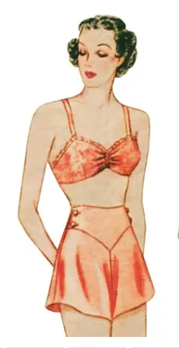 Simplicity Vintage Brassiere & Panties S8510 1