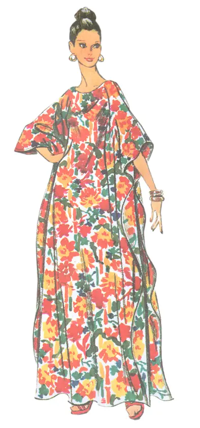 Simplicity Vintage Caftan S5628 1