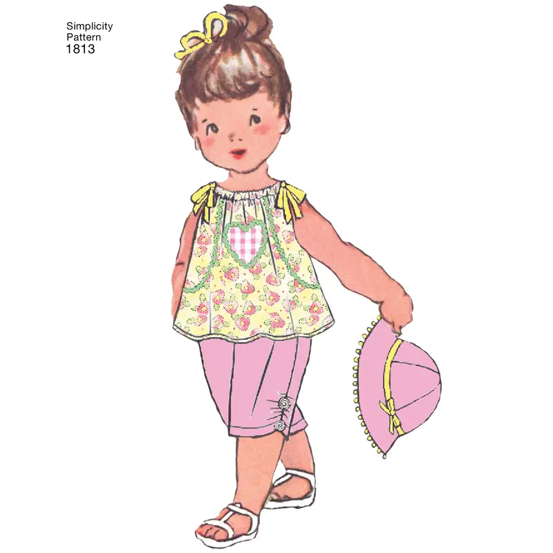 Simplicity Vintage Dress And Outfits S1813 1