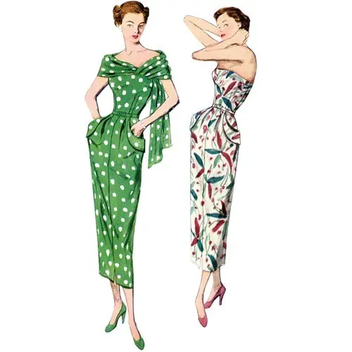 Simplicity Vintage Dress S8876 1