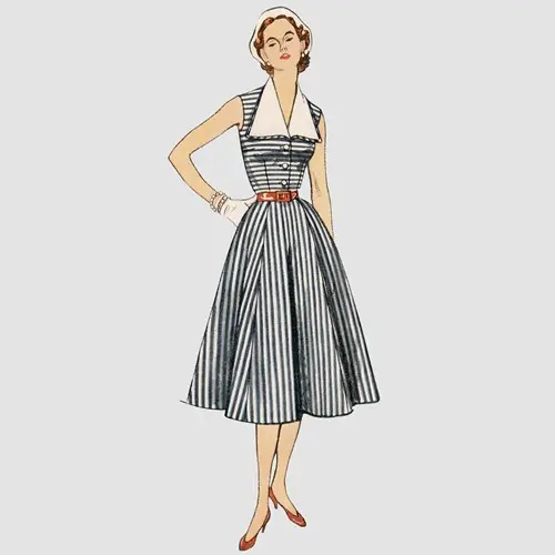 Simplicity Vintage Dress S9105 1