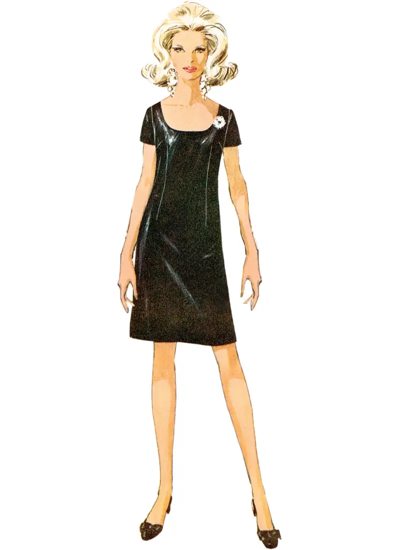 Simplicity Vintage Dress S9884 1
