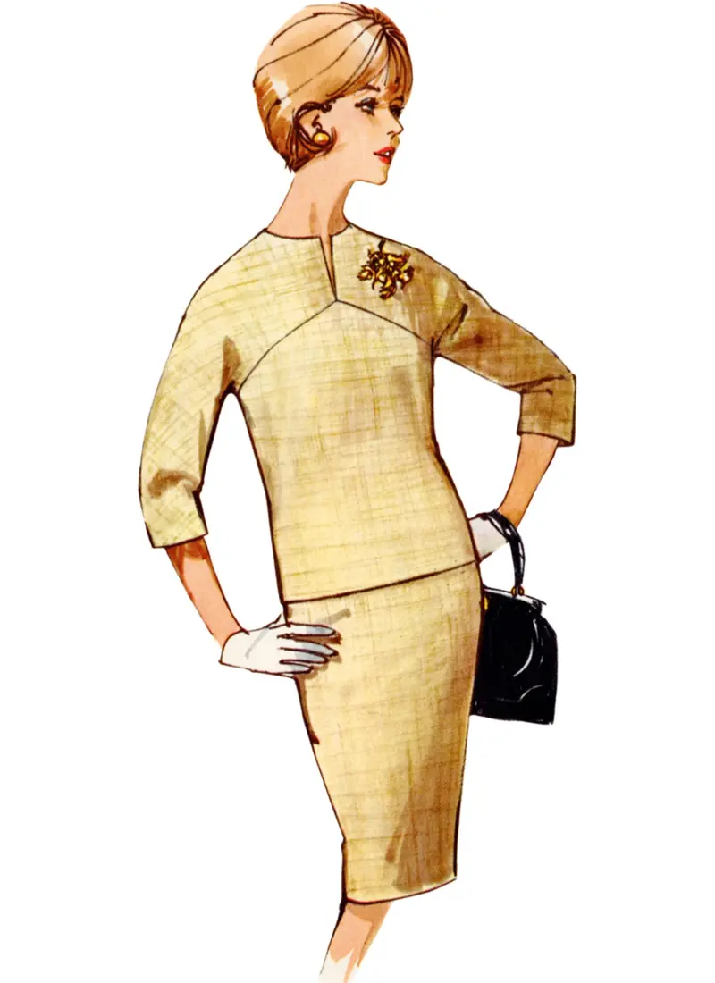Simplicity Vintage Dress S9915 1