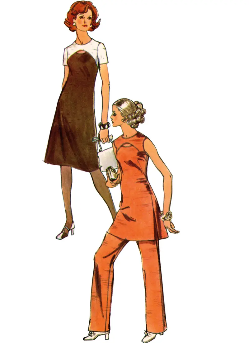 Simplicity Vintage Dress, Tunic & Trousers S3049 1
