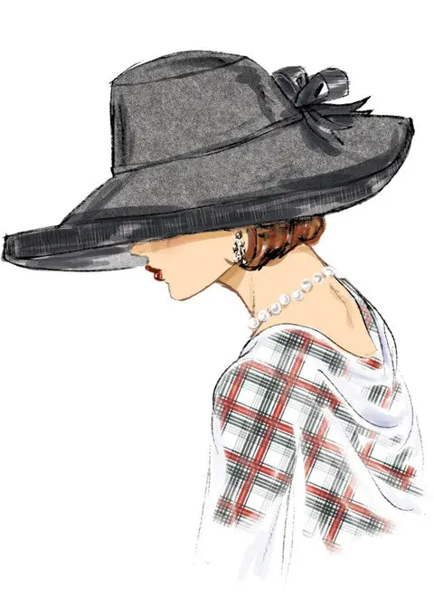 Simplicity Vintage Hats S9834 1