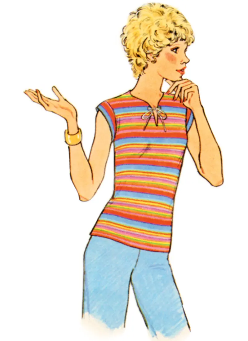 Simplicity Vintage Knit Tops S9965 1
