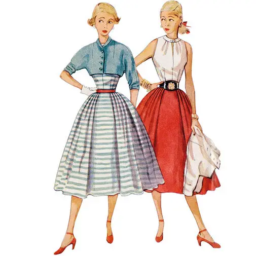 Simplicity Vintage Outfit S9699 1