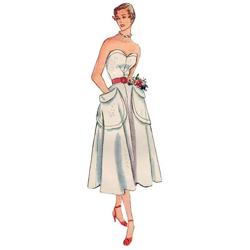 Simplicity Vintage Sundress And Bolero S9536 1