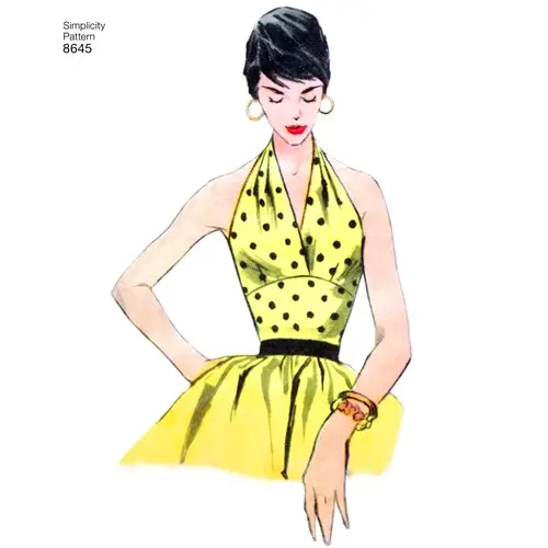 Simplicity Vintage Tops S8645 1