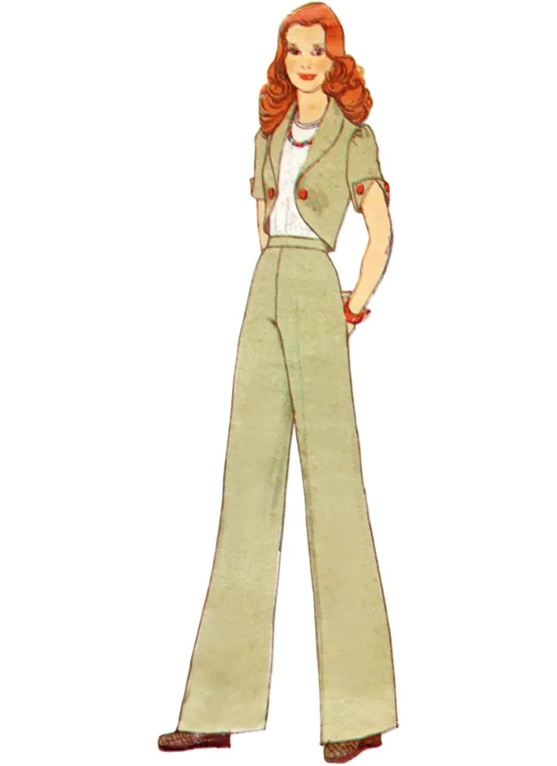 Simplicity Vintage Trousers, Skirt & Jacket S3018 1