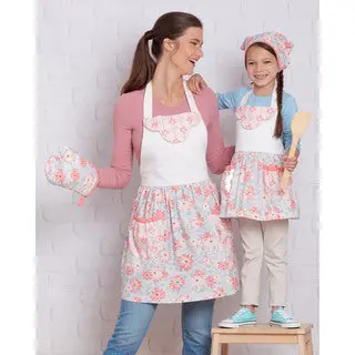 Simplicity Woman/Child Aprons S9565 1