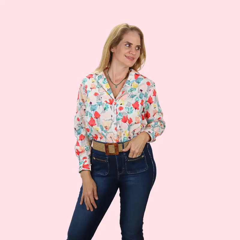 Sirena Patterns Juany Shirt - Printed Copy Shop (+£7.00) 1