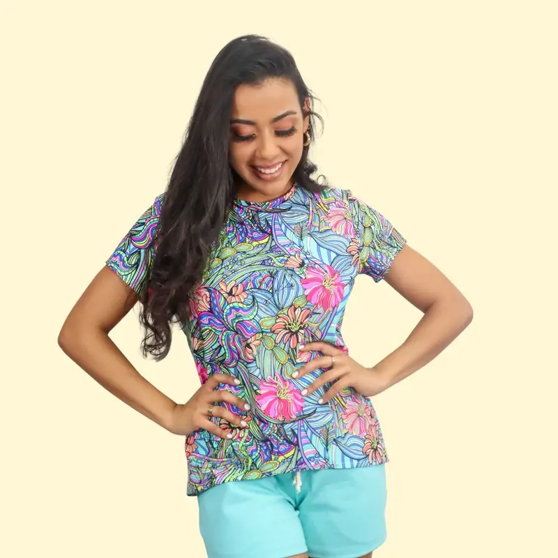 Sirena Patterns Nereida T-Shirt And Tank Top - Printed Copy Shop (+£5.00) 1
