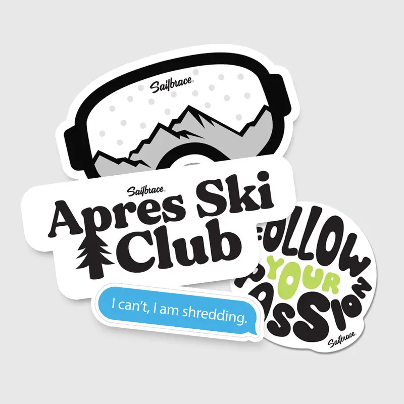 Ski Sticker Pack 1