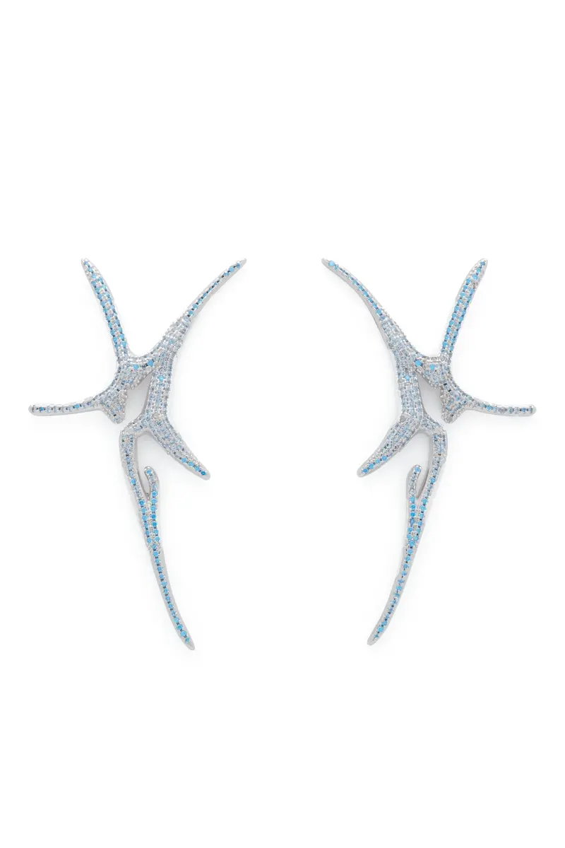 Sky Pave Nova Earrings 1