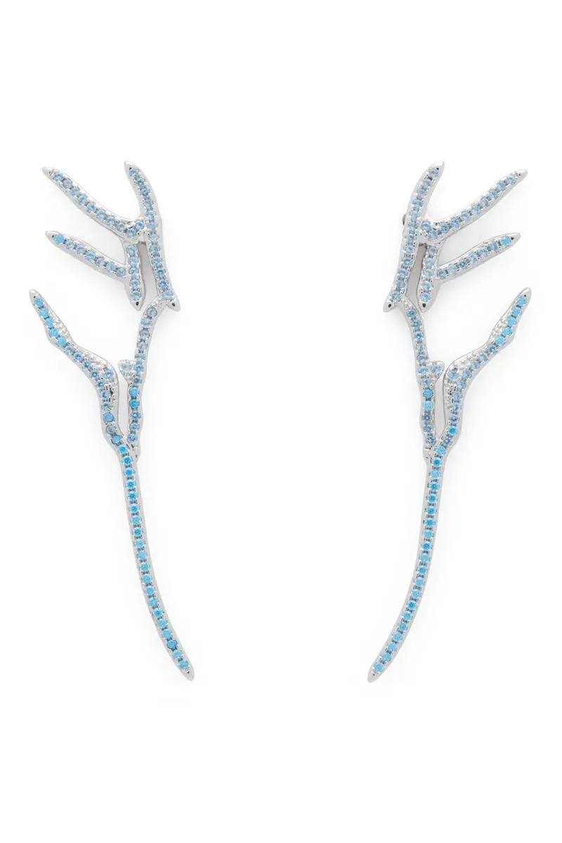 Sky Pave Wing Earrings 1