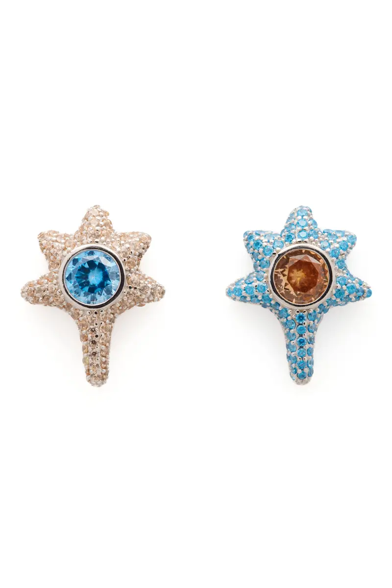 Sky Sand Coral Studs 1