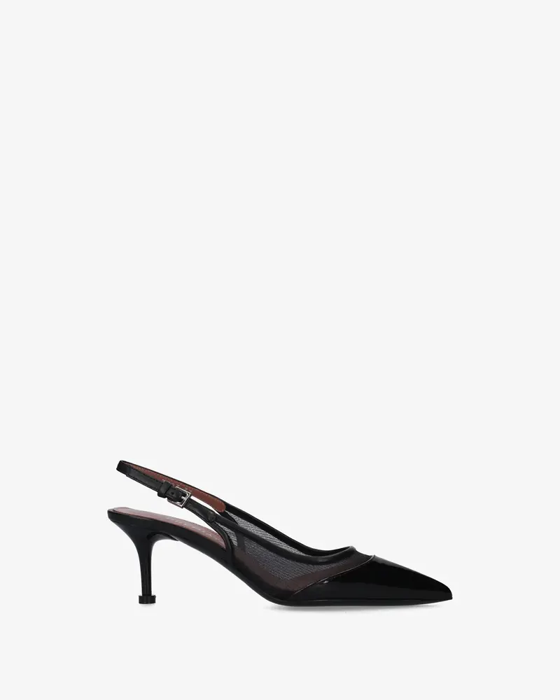 Slingback Mesh Pumps 1