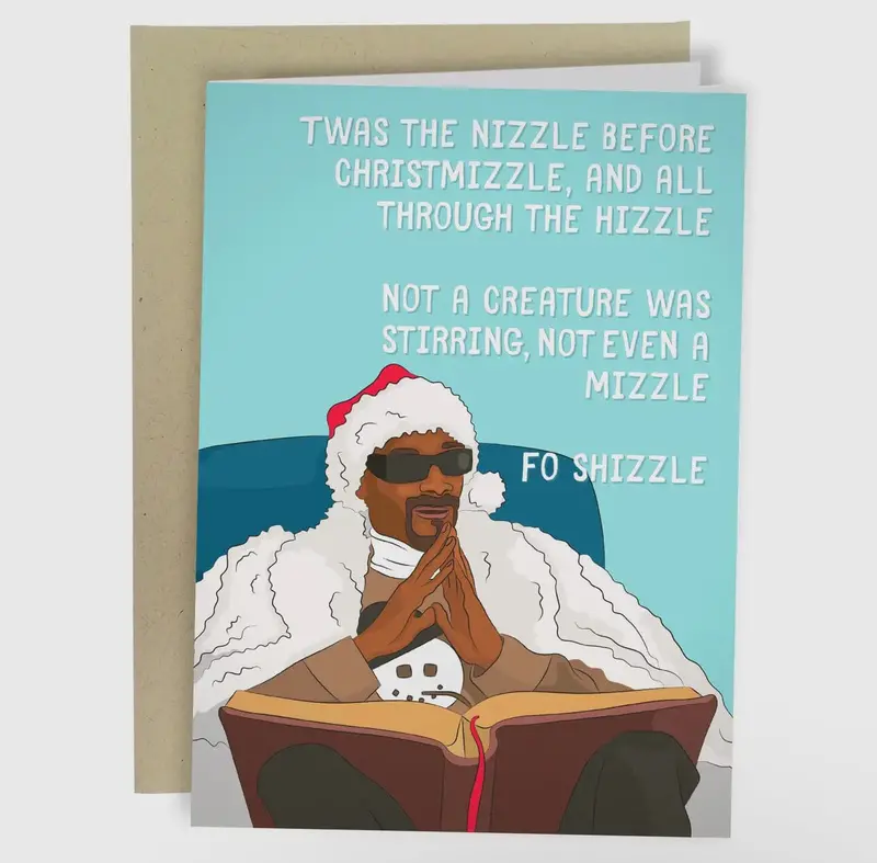 Snoop Christmas Rap- Funny Christmas Card 1