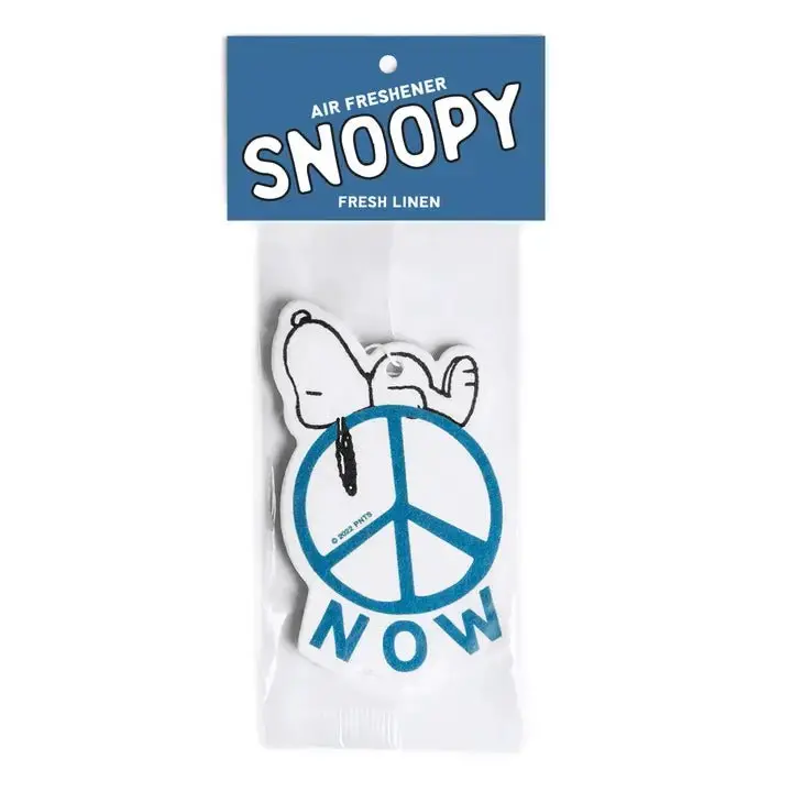 Snoopy Peace Now Air Freshner 1