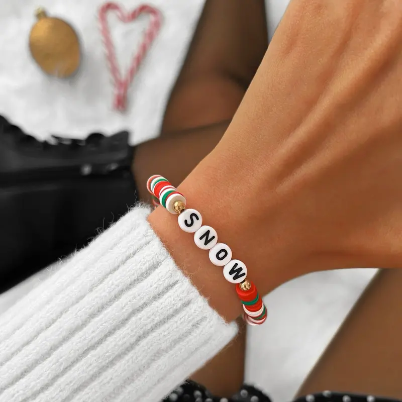 Snow Beaded Bracelet 2