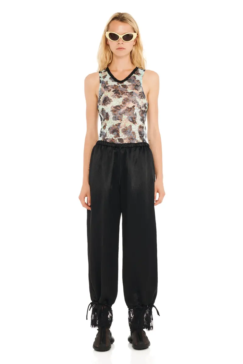 Snow Leopard Lace Dachi Top 1