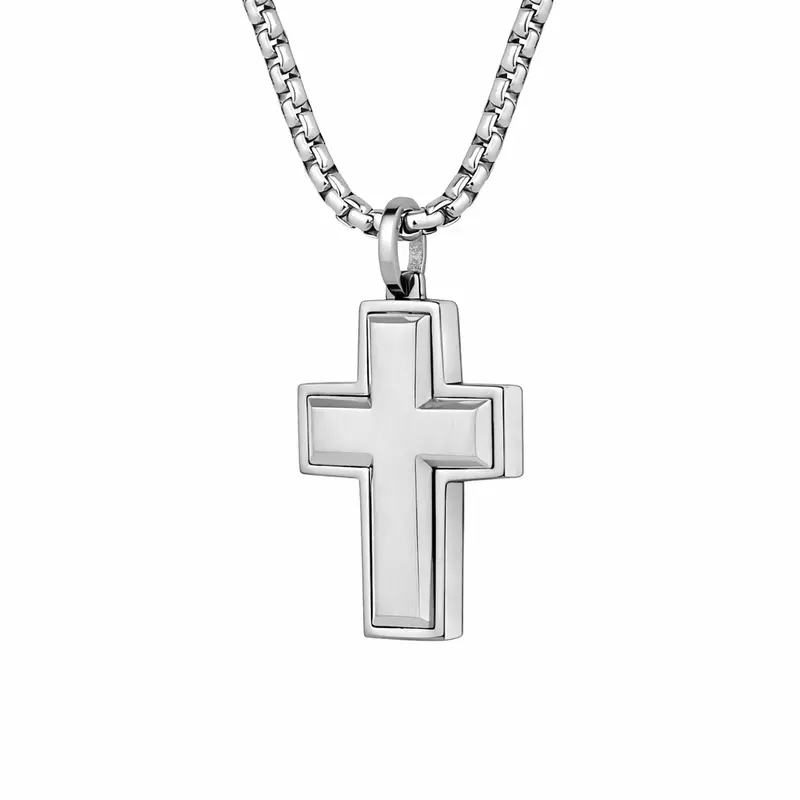 Solid Faith Cross Pendant 1